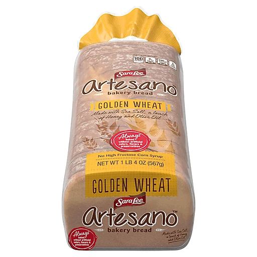 Sara Lee Artesano Golden Wheat Bakery Bread | Multi-Grain & Whole Wheat  Bread | Honeoye Falls Market Place