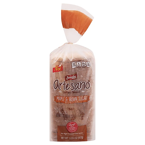 Sara Lee Artesano Maple & Brown Sugar Bakery Bread 20 oz | Shop | Uncle  Giuseppe's