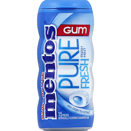 Mentos Gum with Vitamins, Sugar-Free Chewing Gum with Xylitol, Berry Flavor  4