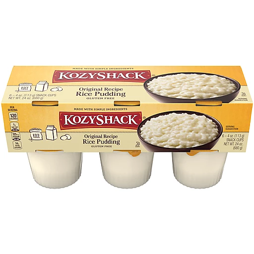om Afskedige Diskriminering af køn Kozy Shack Original Recipe Rice Pudding 6-pack, 24 oz | Tony's