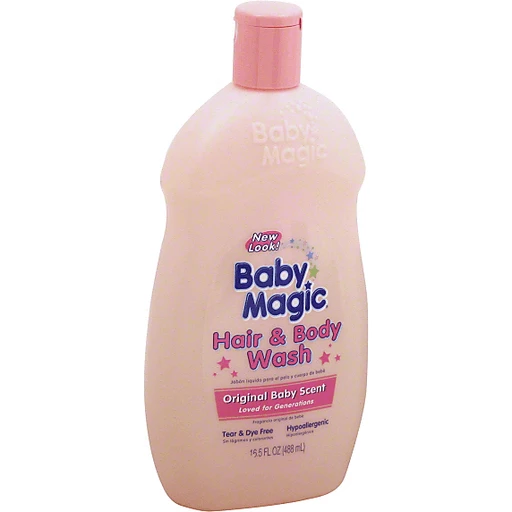 Baby Magic Hair & Body Wash, Baby, Original Baby Scent | Baby Bath Shampoo | Superlo Foods