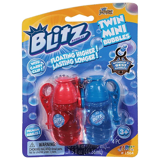 Blitz Bubbles, Twin Mini 4 Ea, Spring/Summer