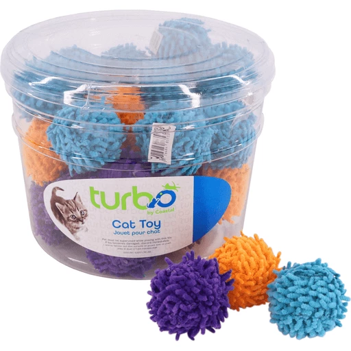 medeleerling strottenhoofd Verrijken Turbo® Bulk Cat Toy Bins, Mop Balls, 2" (36 Pieces) | Shop | Martins -  Emerald