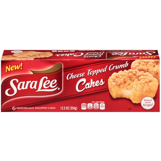 Sara Lee® Cheese Topped Crumb Cakes  oz. Box | Packaged Sweets &  Desserts | OK Country Mart