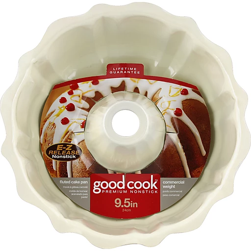 Good Cook E-Z Release Non-Stick Fluted Bundt Cake Pan