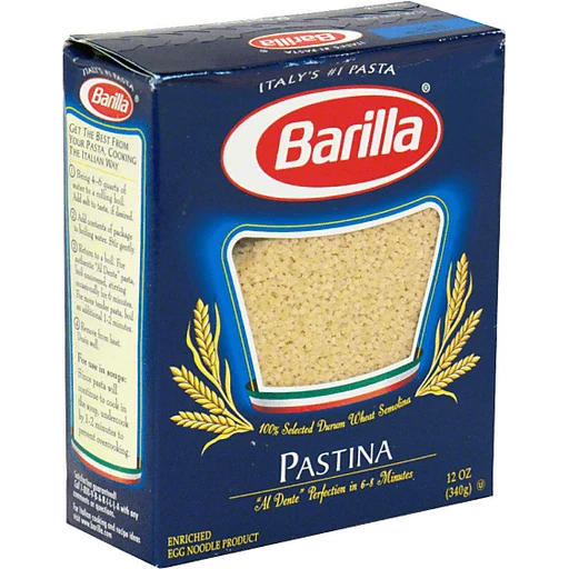 Barilla Pastina, Shop