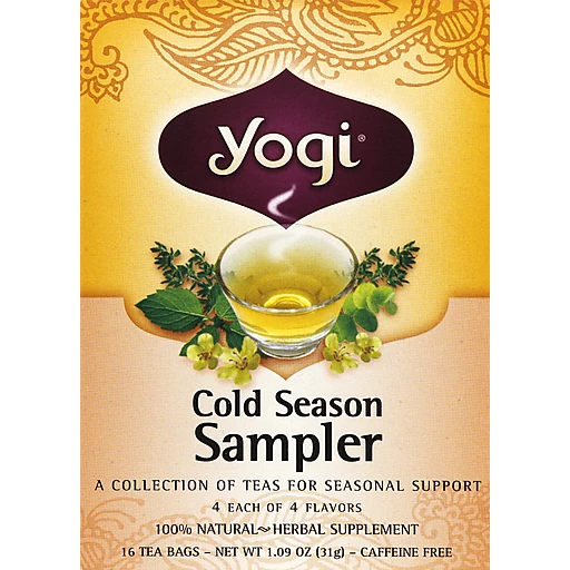 Yogi Favorites Tea Sampler Gift Box