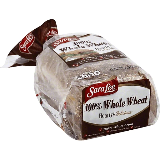 Sara Lee Hearty & Delicious Bread, 100% Whole Wheat | Shop | Priceless Foods