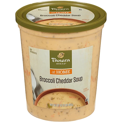 Panera Bread Ready-to-Heat Broccoli Cheddar Soup Cup, 32 oz - Food 4 Less