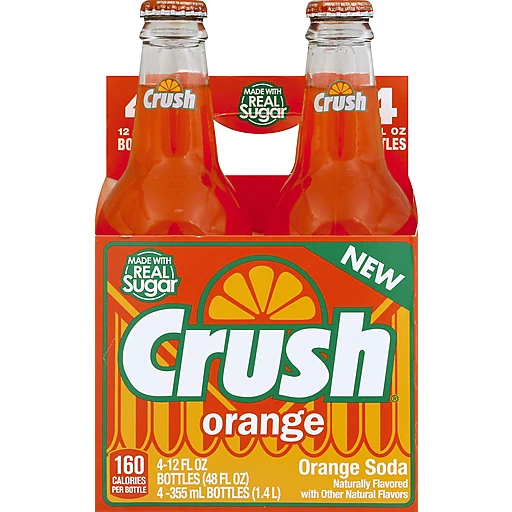 Orange Crush Soda - 12 oz (12 Glass Bottles)