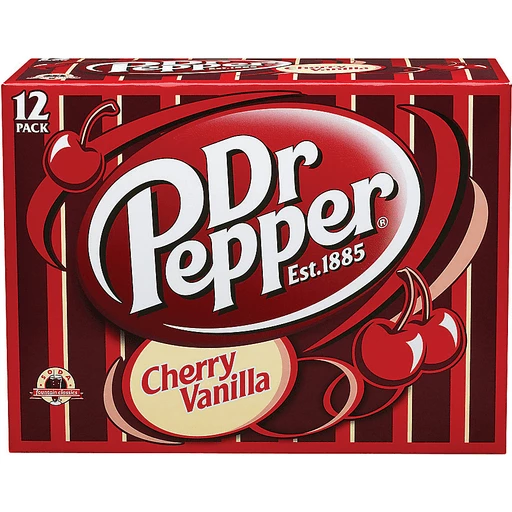 Dr Pepper Cherry 12 Oz Soda 12 Pk Cans Shop | Reid Super Save Market