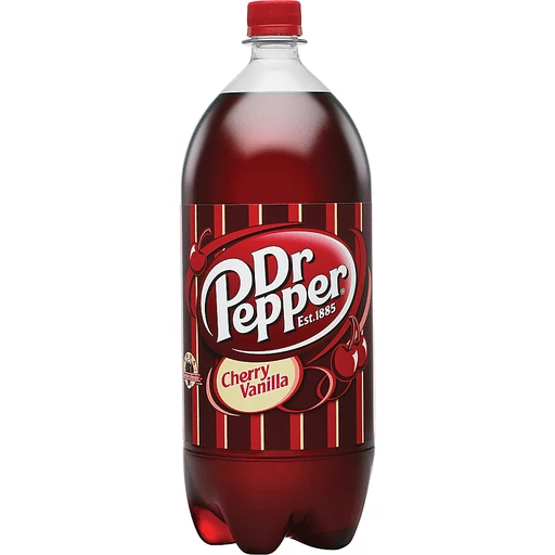 Dr Pepper Cherry Vanilla, 2 L Bottle | Root Beer & Cream Soda Apple Market