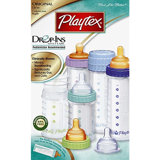 Playtex Drop-Ins System Gift Set, Original, Provisiones
