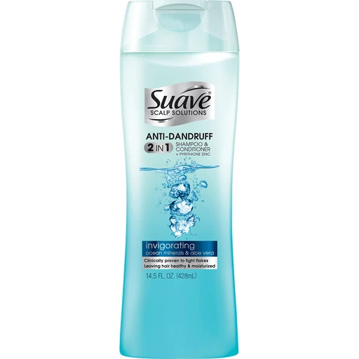 Suave Scalp Solutions Ocean Minerals & Aloe 2 1 Shampoo + Conditioner 14.5 oz | Shop | Produce - International Fresh Market