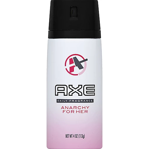 Groenten B olie Door AXE Anarchy for Her Deodorant Body Spray 4 oz. Aerosol Can | Deodorants &  Antiperspirants | Superlo Foods