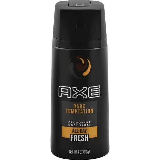 AXE Dark Temptation Deodorant Body Spray for Men 4 oz. Can | Men's Deodorants | Markets