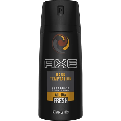gloeilamp te ontvangen Wreedheid AXE Dual Action Body Spray Deodorant Dark Temptation, 4.0 oz | Tony's
