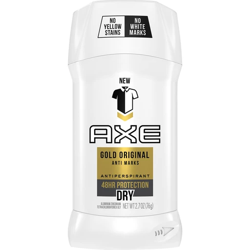 Subjectief fonds is meer dan AXE Gold Original Anti Marks Antiperspirant for Men 2.7 oz. Stick | Men's  Deodorants | Riesbeck
