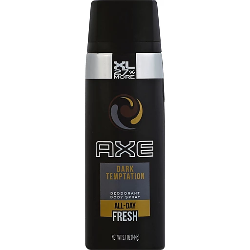 Kilometers Industrieel Ijzig AXE Dark Temptation Deodorant Body Spray for Men 5.1 oz. Can | Shop | Valli  Produce - International Fresh Market