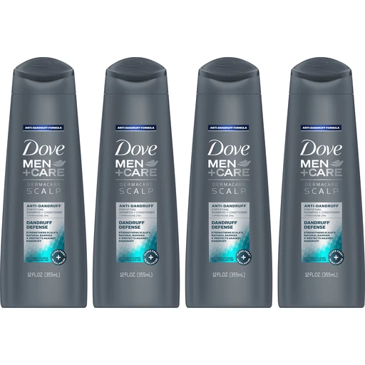 Dove Men+Care Dermacare Scalp 2 in Shampoo & Conditioner Defense, 12 oz | Shampoo | Needler's Fresh Market