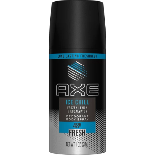 oogst Mand plotseling AXE Ice Chill Deodorant Body Spray for Men 1 oz. Aerosol Can | Shop |  Edwards Food Giant