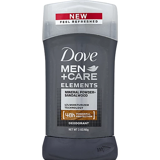 Cornwall Rauw langs Dove Men+Care Elements Mineral Powder + Sandalwood Deodorant Stick 3 oz |  Men's Deodorants | Pruett's Food