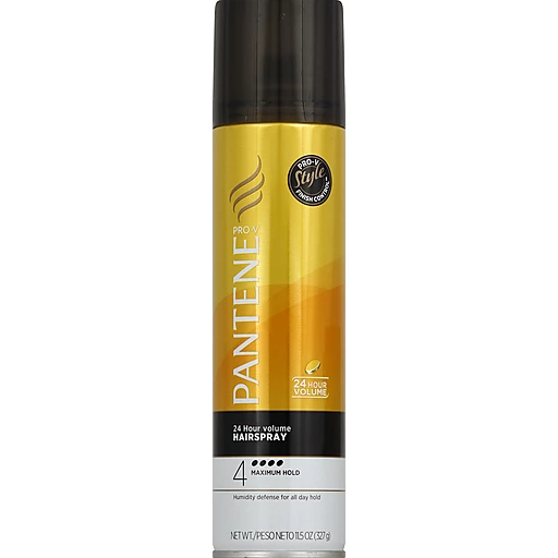 Pantene Pro-V 24 Hour Volume Maximum Hold Hairspray 11.5 fl. oz. Can | Styling Products | Edwards Food Giant