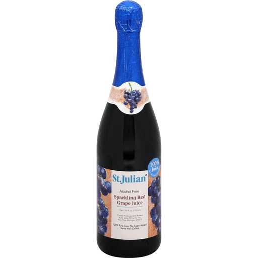 pause udsagnsord Repræsentere St Julian Sparkling Red Grape Juice | Wine Sparkling | Busch's