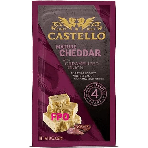 Castello Caramelized Onion, Cheddar, Mature Cheddar | Walt's Food Centers