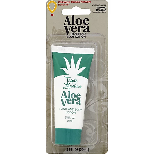 Convenience Valet Aloe Lotion, Travel Size | Trial Size | Harvest Markets
