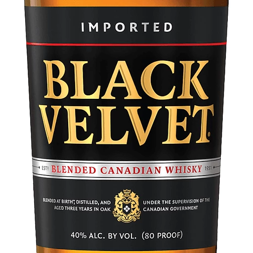 Black Velvet Canadian Whisky, Ml Beer, Wine & Spirits | Barney's Market