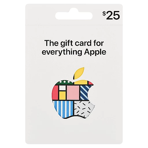 Vergemakkelijken schrijven Koe APPLE GIFT CARD $25 | Gift Cards | Valli Produce - International Fresh  Market