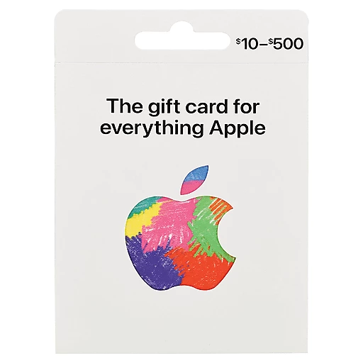 Vruchtbaar Occlusie Geschiktheid Apple Gift Card, $10-$500 1 ea | Gift Cards | Martins - Emerald