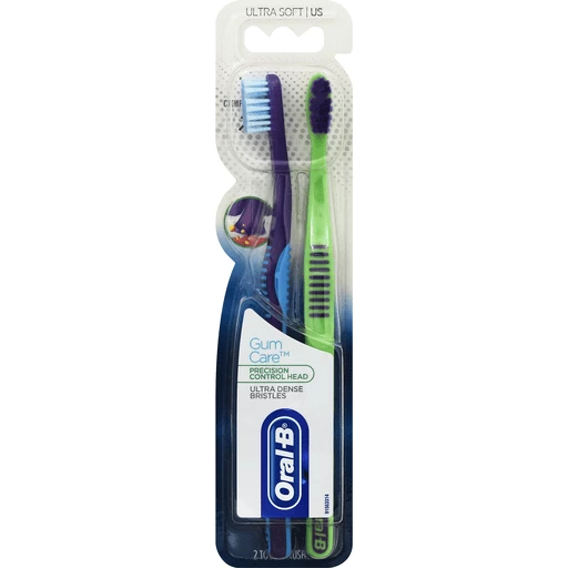 Oral-B Pro-Health Gum Care Toothbrush, Ultra Bristles, 2 count | Tony's