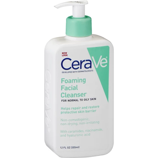 CeraVe Foaming Facial Cleanser 12 oz Lotion | Tom's Markets