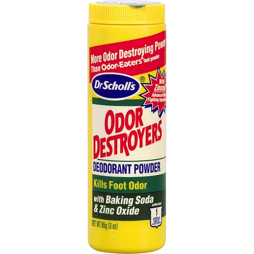 Dr Scholls Odor Destroyers Foot Powder with Baking & Zinc Oxide | Footcare | Cannata's