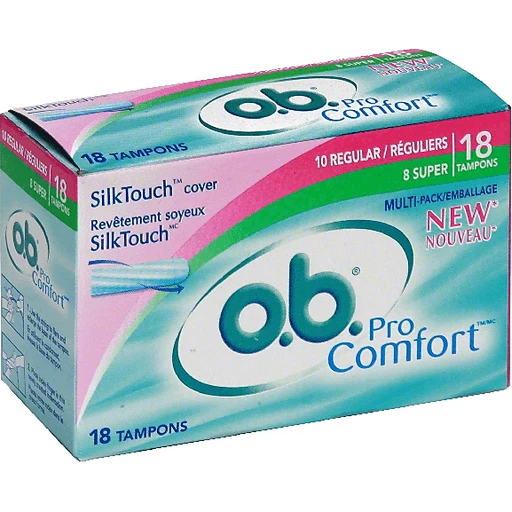 Comorama Verzamelen Van storm OB Pro Comfort Tampons, Multi-Pack | Health & Personal Care | Donelan's  Supermarkets