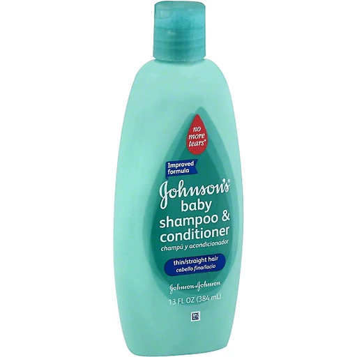 Johnsons No More Tears Baby Shampoo & Conditioner, Thin/Straight | Baby Bath and | Edwards Cash Saver