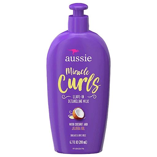 Aussie Miracle Curls with Oil, Paraben Free Detangling Milk Treatment, 6.7 fl oz Cheese Shop |