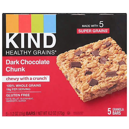 Chewy Granola Bars - Dark Chocolate Chunk