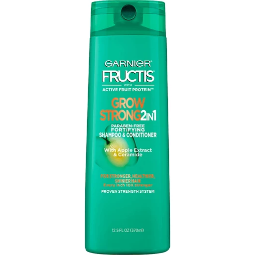Garnier Fructis Grow Buehler\'s 12.5 Conditioner, Shampoo oz. | and Strong 2-in-1 fl