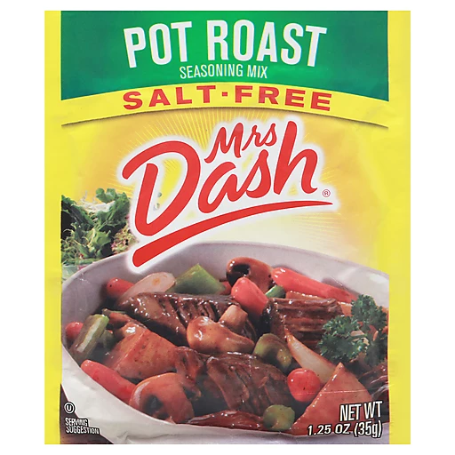 Mrs. Dash Salt-Free Pot Roast Seasoning Mix 1.25 oz Envelope, Gravy