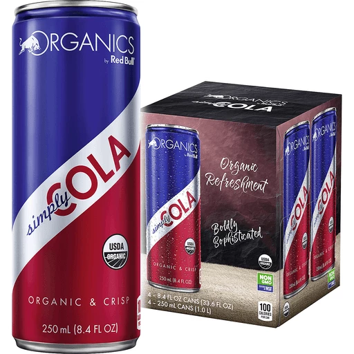 Red Organic Mixers Simply Cola 4 Pack | Soft Drinks | Foodtown