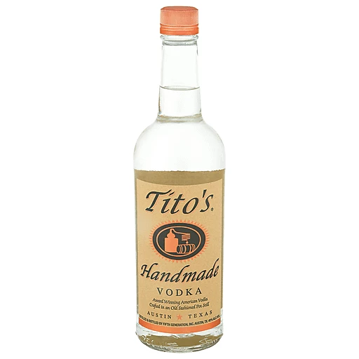 una vez cumpleaños ego Tito's Handmade Vodka 750 Ml Bottle | Vodka | Family Fare