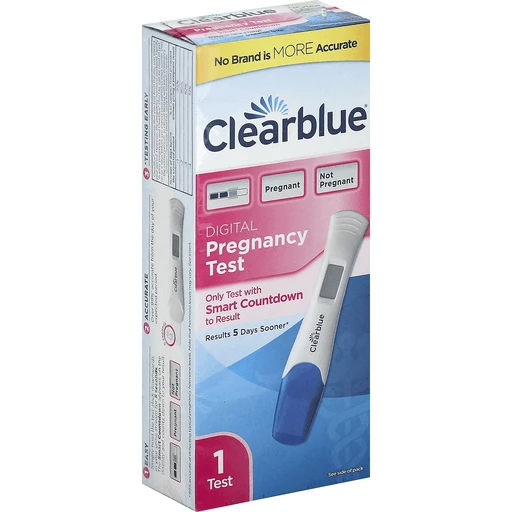 DIGITAL PREGNANCY TEST 1 CLEAR BLUE PREGNANCY AGE ESTIMATE TEST