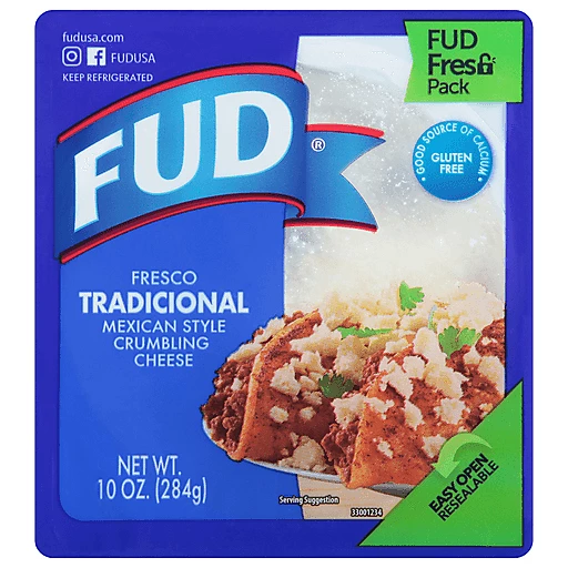 FUD Crumbling Cheese, Mexican Style 10 oz, Shop