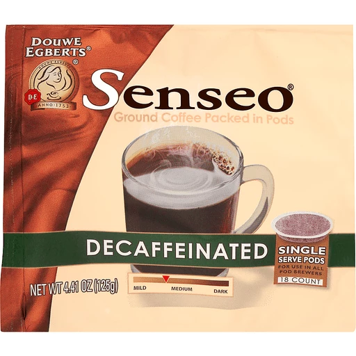 zo Foto Pastoor Senseo® Decaffeinated Ground Coffee Single Serve Pods 18 ct Bag | Shop |  Foodtown