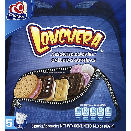 Gamesa Lonchera Cookies, Assorted | Hispanic | Foodtown