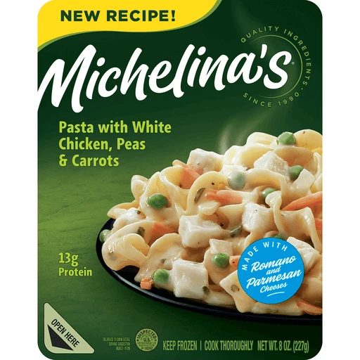 Michelina's Pasta With Chicken, Peas & Carrots  Oz. (Frozen) | Chicken |  Fresh Seasons Market