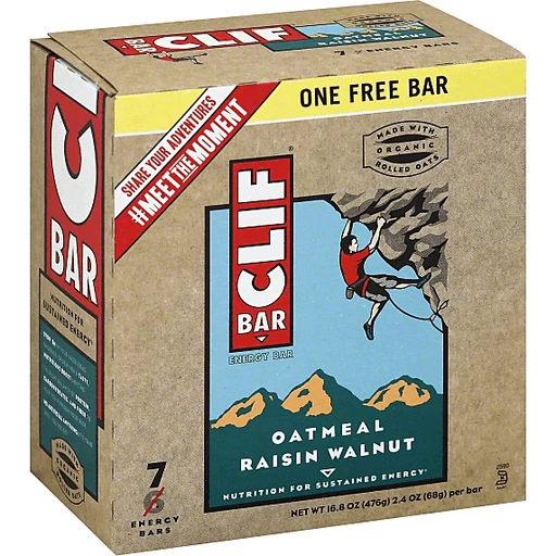 Clif Bar® Oatmeal Raisin Walnut Energy Bars  oz. Wrapper | Bars |  Festival Foods Shopping